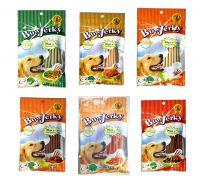 50 Packs of Mixed Flavour Bow Jerky, 100gm per Pack