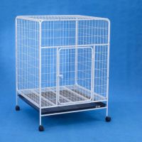 Dog Cage D334 (White)