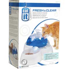 50050 Cat Drinking Fountain with Container