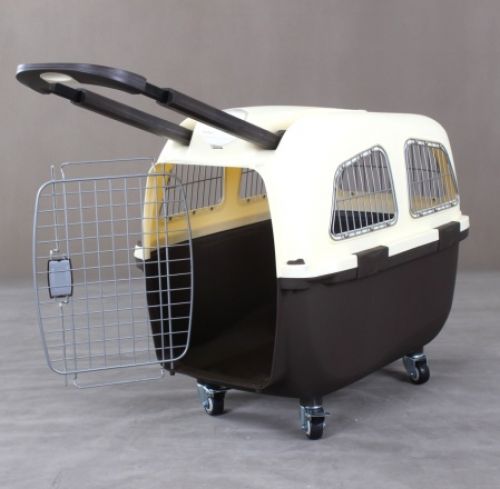 Pet Carrier With Handle & Wheel 6092