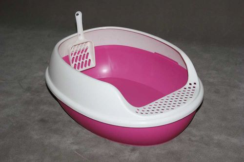 Cat Litter Tray With Cover and Scoop 6660