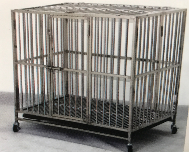 Stainless Steel Dog Cage 9313