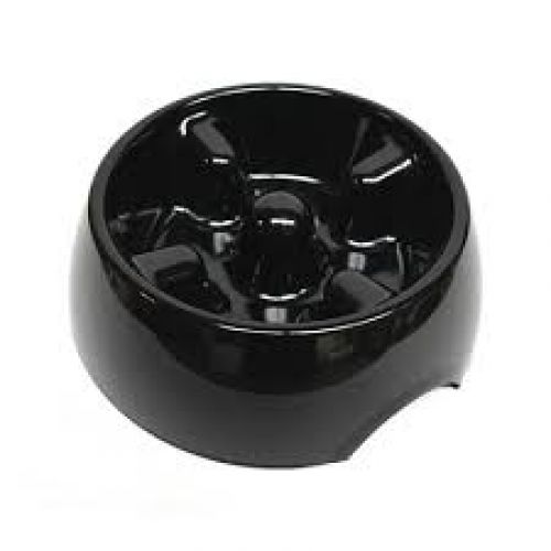 Dogit Anti Gulping Bowl Large 1200ml Black