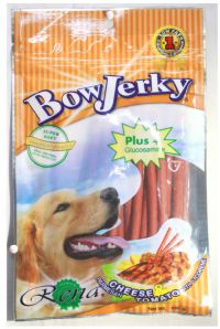 10 Packs of Bow Jerky Cheese and Tomato, 100gm each pack