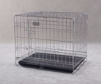 Collapsible Stainless Steel Pet Cage SC102