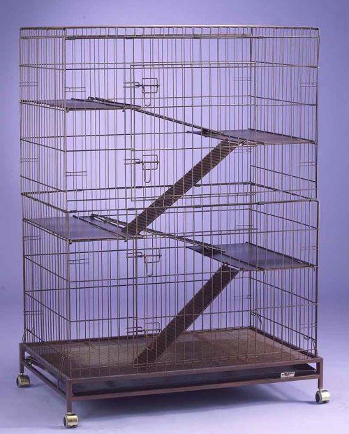 Collapsible Steel Cat Cage C355RI