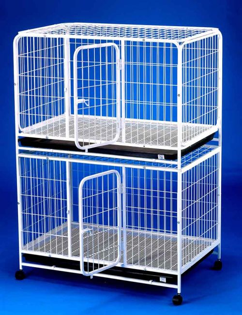 Double Storey Dog Cage Pet Cage D2322
