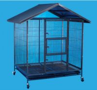 Steel Dog Cage D336R with Roof