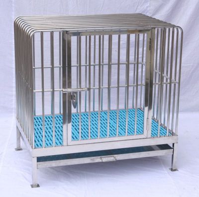 Fully Welded Stainless Steel Dog Cage DC3H