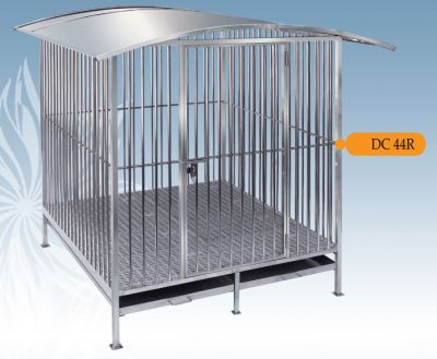 Fully Welded Stainless Steel Dog Cage DC4R