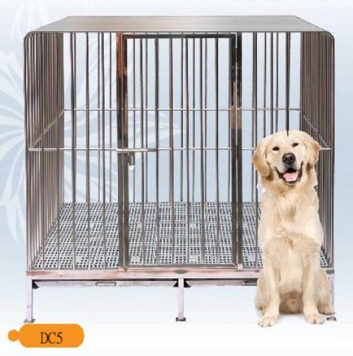 Fully Welded Stainless Steel Dog Cage DC5