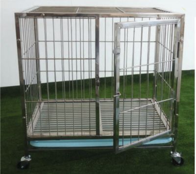 Stainless Steel Pet Dog Cage PC601