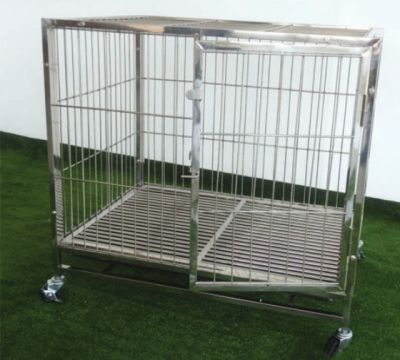 Stainless Steel Pet Dog Cage PC602