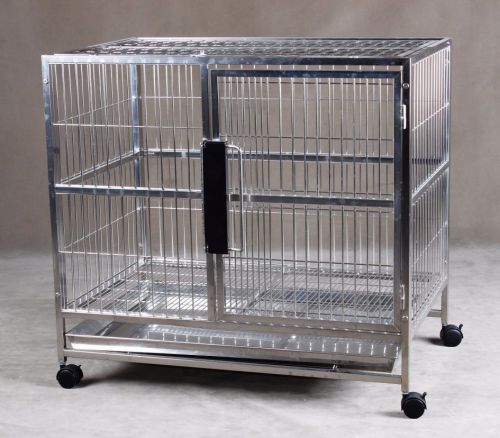 STAINLESS STEEL Pet Cage S104