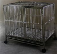 Stainless Steel Solid Pet Dog Cage S105B
