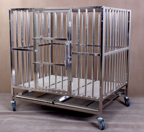 Stainless Steel Dog Cage S1162 304 Material