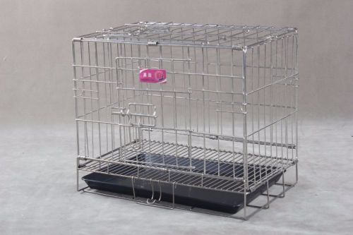 Collapsible Stainless Steel Pet Cage SC101 201 Material