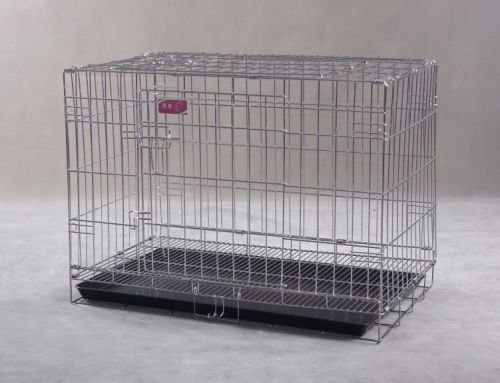 Collapsible Stainless Steel Pet Dog Cage SC103