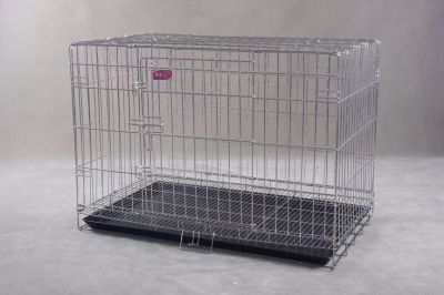 Collapsible Stainless Steel Pet Dog Cage SC104
