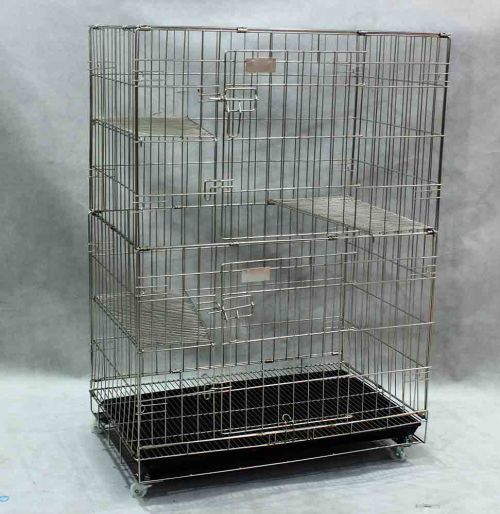 Stainless Steel Cat Cage SCC201